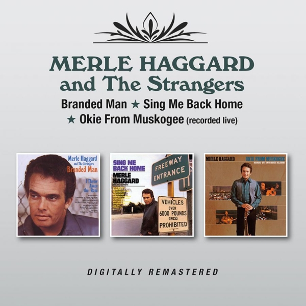 Haggard Merle - Branded Man + 2 i gruppen CD / Toppselgere hos Bengans Skivbutik AB (5689217)