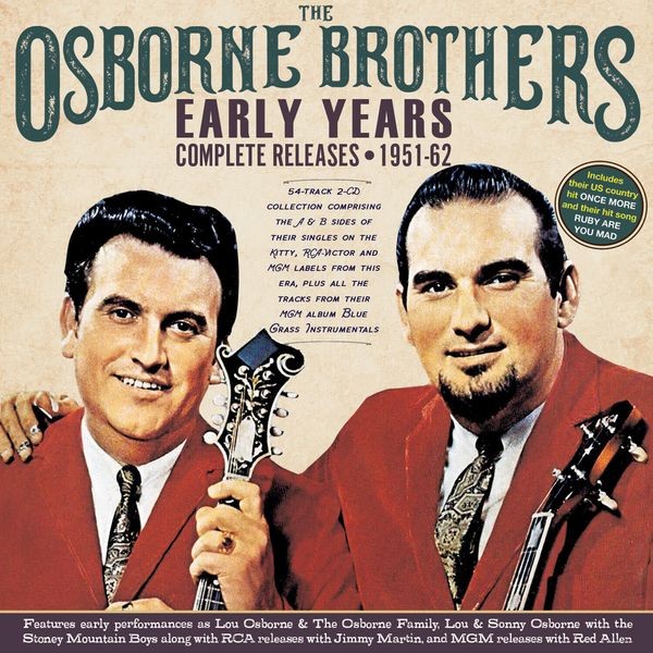The Osborne Brothers - Early Years - Complete Releases 195 i gruppen CD / Pop-Rock hos Bengans Skivbutik AB (5689259)