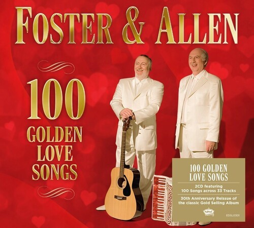 Foster & Allen - 100 Golden Love Songs i gruppen CD / Pop-Rock hos Bengans Skivbutik AB (5689589)