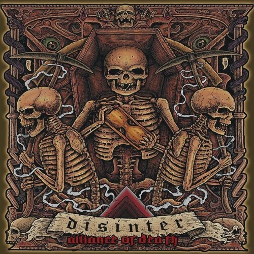 Disinter - Alliance Of Death i gruppen CD / Metal hos Bengans Skivbutik AB (5689624)