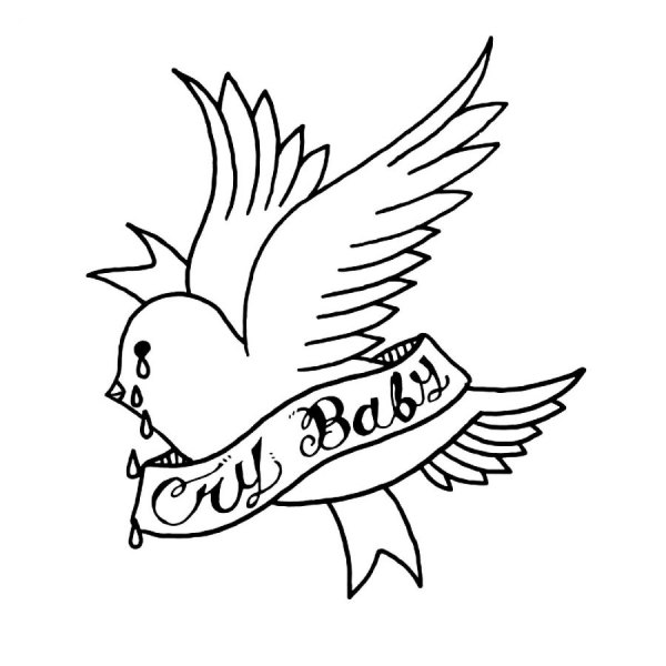 Lil Peep - Crybaby i gruppen CD / Kommende / Pop-Rock hos Bengans Skivbutik AB (5689651)