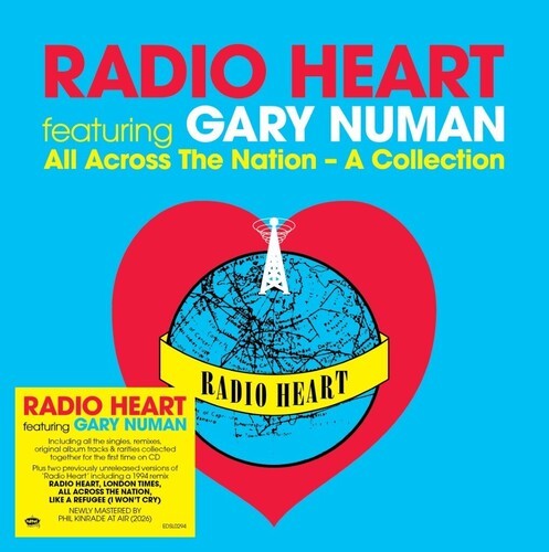 Radio Heart Featuring Gary Numan - All Across The Nation - A Collectio i gruppen CD / Pop-Rock hos Bengans Skivbutik AB (5689838)