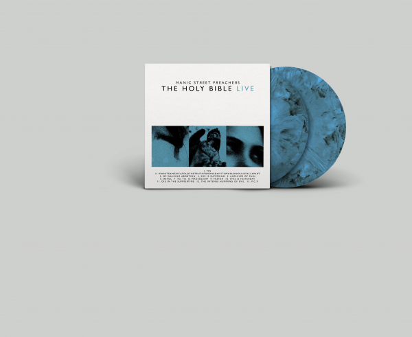 Manic Street Preachers - Holy Bible Live (Blue Marble 2Lp) i gruppen VINYL / Kommende / Pop-Rock hos Bengans Skivbutik AB (5689877)