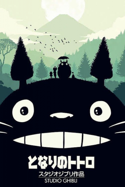 Movie Poster - My Neighbor Totoro - Shadow 91,5 X 61 Cm i gruppen MERCHANDISE / Poster /  hos Bengans Skivbutik AB (5690080)