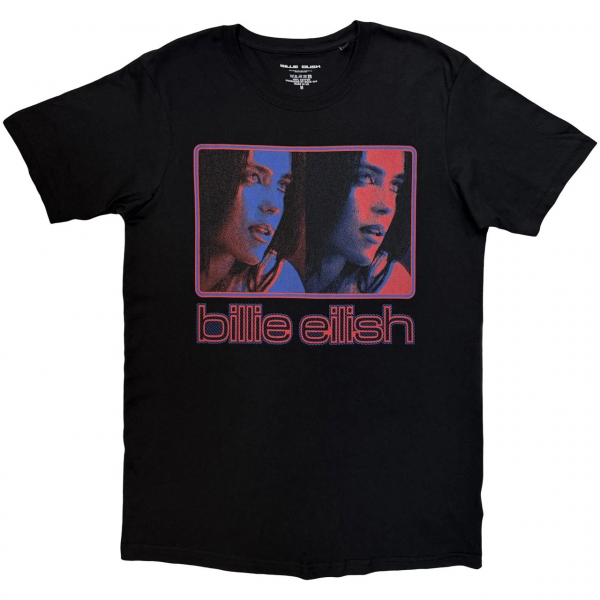 Billie Eilish - Inverted Photo Un Bl T-Shirt i gruppen MERCHANDISE / T-shirt / Nyheter / Pop-Rock hos Bengans Skivbutik AB (5690215r)