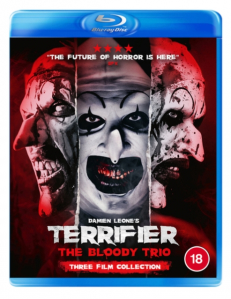 Movie - Terrifier: The Bloody Trio i gruppen FILM / Film Blu-ray / Horror hos Bengans Skivbutik AB (5690324)