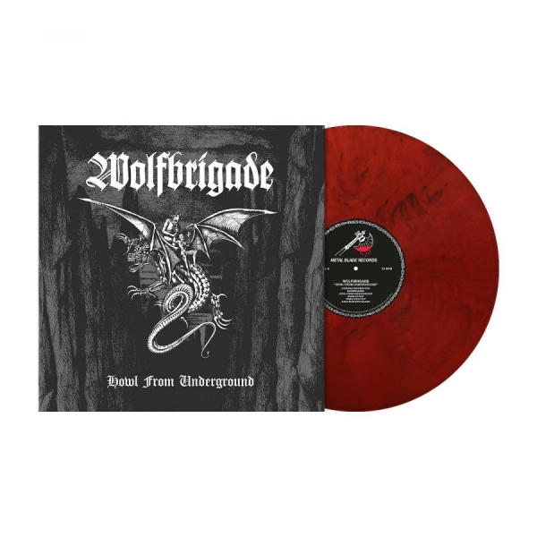 Wolfbrigade - Howl From Underground (Red/Black Ma i gruppen VINYL / Kommende / Metal hos Bengans Skivbutik AB (5690344)