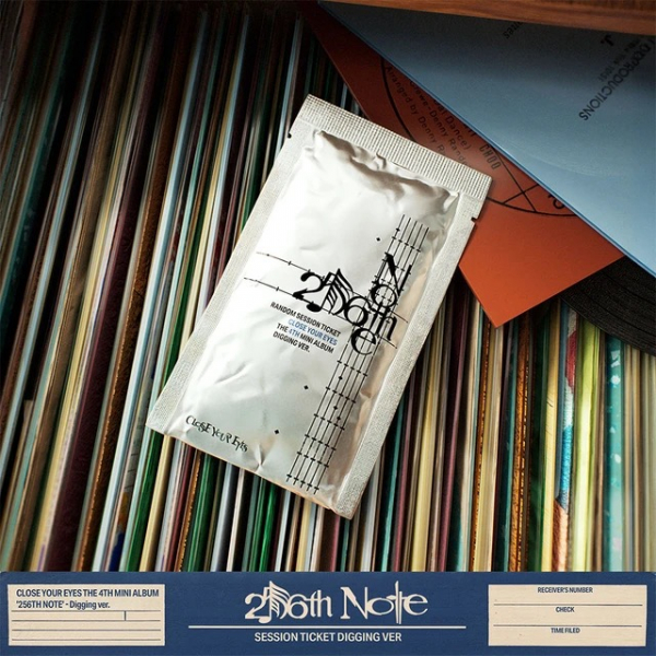 Close Your Eyes - 256th Note (Digging Ver.) i gruppen MERCHANDISE / Merch+Code / Kommende / K-Pop hos Bengans Skivbutik AB (5690491)