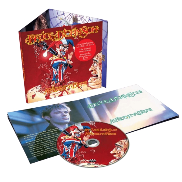 Bruce Dickinson - Accident Of Birth (2026 Remix) i gruppen CD / Pop-Rock hos Bengans Skivbutik AB (5690557)