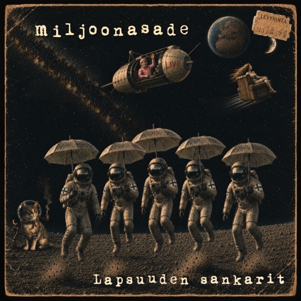 Miljoonasade - Lapsuuden Sankarit i gruppen VINYL / Kommende / Pop-Rock hos Bengans Skivbutik AB (5690582)