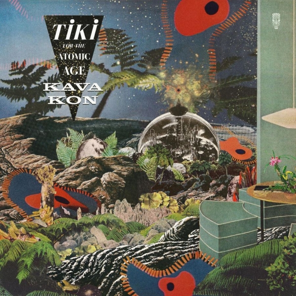 Kava Kon - Tiki For The Atomic Age (Gold Teal i gruppen VINYL / Kommende / Pop-Rock hos Bengans Skivbutik AB (5690599)