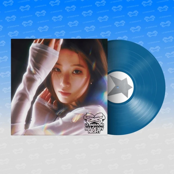 Le Sserafim - Made My Night (Sky Blue Ver.) i gruppen VINYL / Kommende / K-Pop hos Bengans Skivbutik AB (5690651)