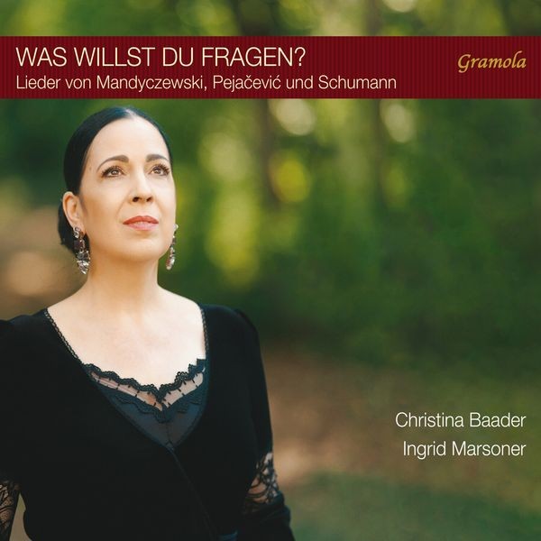 Christina Baader Ingrid Marsoner - Was Willst Du Fragen? - Lieder i gruppen CD / Klassisk hos Bengans Skivbutik AB (5690720)