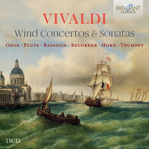 Antonio Vivaldi - Wind Concertos & Sonatas i gruppen CD / Klassisk hos Bengans Skivbutik AB (5690746)