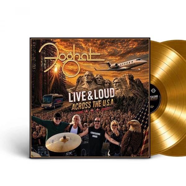 Foghat - Live & Loud Across The Usa (2 Lp Vi i gruppen VINYL / Kommende / Pop-Rock hos Bengans Skivbutik AB (5690785)