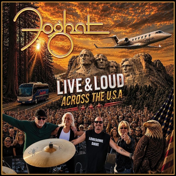 Foghat - Live & Loud Across The Usa / Shaken i gruppen CD / Kommende / Pop-Rock hos Bengans Skivbutik AB (5690805)
