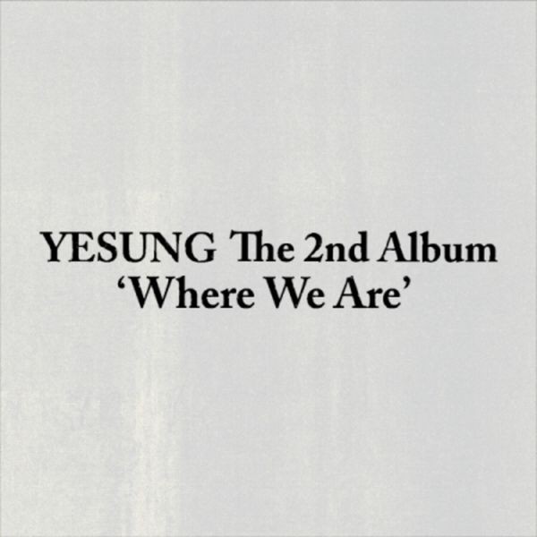 Yesung - Where We Are (QR Ver.) i gruppen K-POP hos Bengans Skivbutik AB (5690819)
