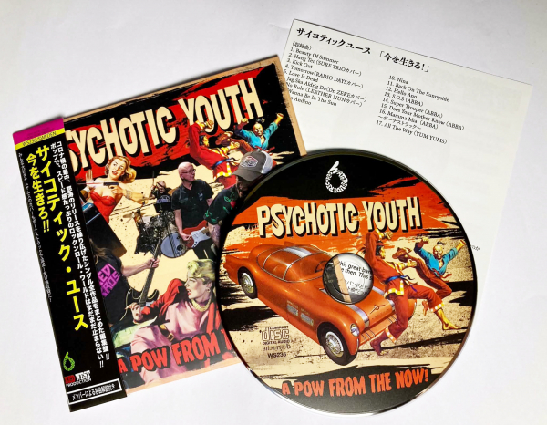 Psychotic Youth - A Pow From The Now (Slipcase CD / Japan Edition w. OBI) i gruppen CD / Toppselgere hos Bengans Skivbutik AB (5690847)