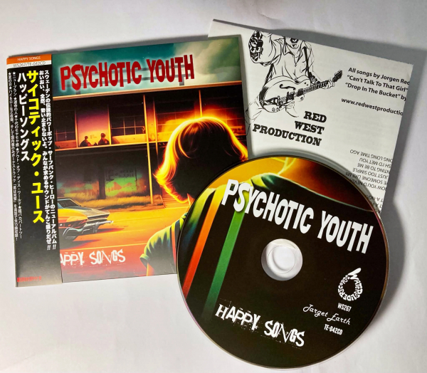 Psychotic Youth - Happy Songs (Slipcase CD / Japan Edition w. OBI) i gruppen CD / Toppselgere hos Bengans Skivbutik AB (5690848)