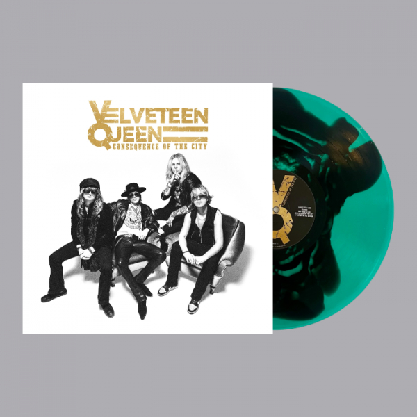 Velveteen Queen - Consequence Of The City (Green/Black Marble Vinyl LP) i gruppen VINYL / Nyheter / Metal hos Bengans Skivbutik AB (5691010)