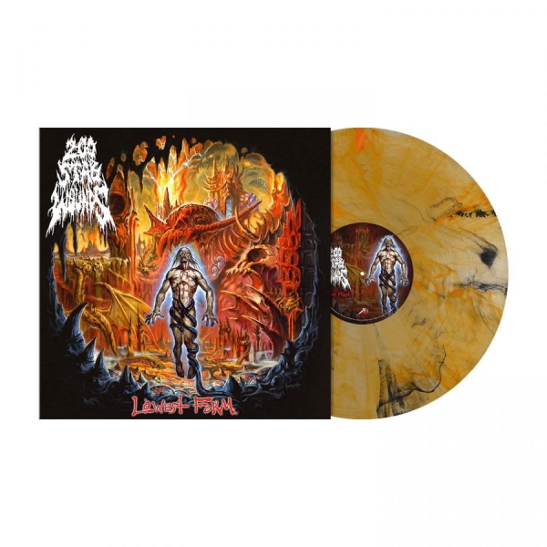 200 Stab Wounds - Lowest Form (Orange Black Smoke Vin i gruppen VINYL / Kommende / Metal hos Bengans Skivbutik AB (5691181)