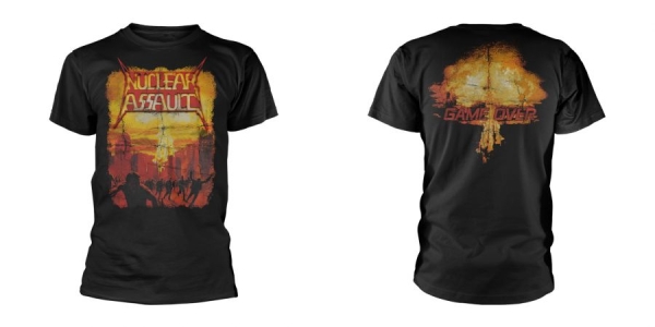 Nuclear Assault - T/S Game Over (Xl) i gruppen MERCHANDISE / T-shirt / Kommende / Metal hos Bengans Skivbutik AB (5691195)