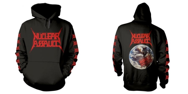 Nuclear Assault - Hood - Handle With Care (Xl) i gruppen MERCHANDISE / Hoodies / Kommende / Metal hos Bengans Skivbutik AB (5691237)
