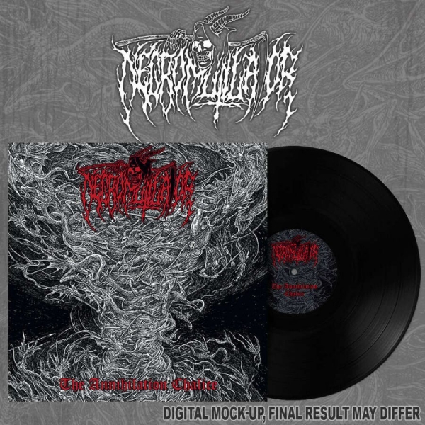 Necromutilator - Annihilation Chalice The (Black Vin i gruppen VINYL / Kommende / Metal hos Bengans Skivbutik AB (5691326)