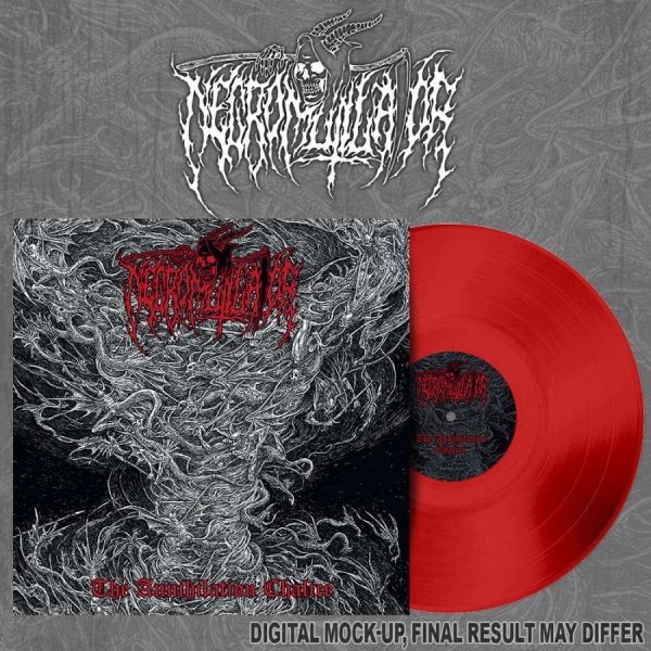 Necromutilator - Annihilation Chalice The (Red Vinyl i gruppen VINYL / Kommende / Metal hos Bengans Skivbutik AB (5691327)