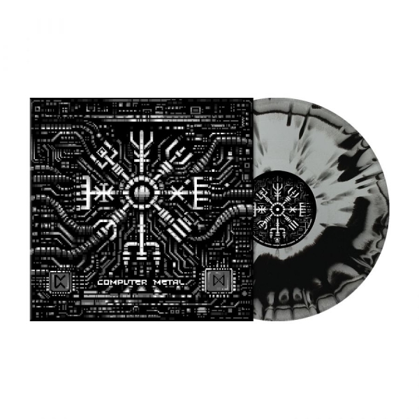 Master Boot Record - Computer Metal (Grey/Black Vinyl Lp i gruppen VINYL / Kommende / Pop-Rock hos Bengans Skivbutik AB (5691336)