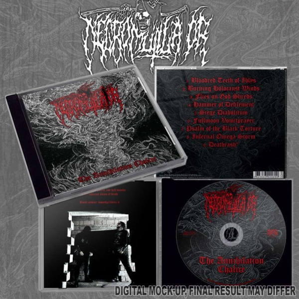 Necromutilator - Annihilation Chalice The i gruppen CD / Kommende / Metal hos Bengans Skivbutik AB (5691350)