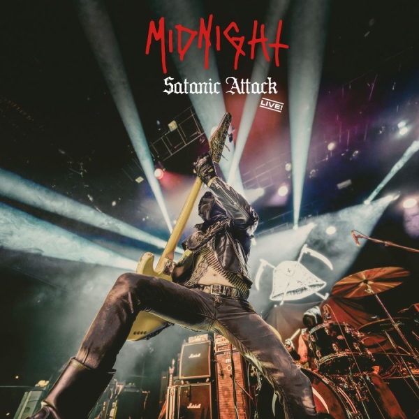 Midnight - Satanic Attack Live! i gruppen CD / Kommende / Metal hos Bengans Skivbutik AB (5691353)
