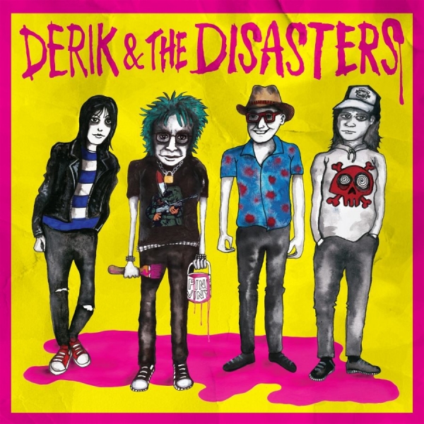 Derik & The Disasters - Derik & The Disasters i gruppen CD / Kommende / Pop-Rock hos Bengans Skivbutik AB (5691354)