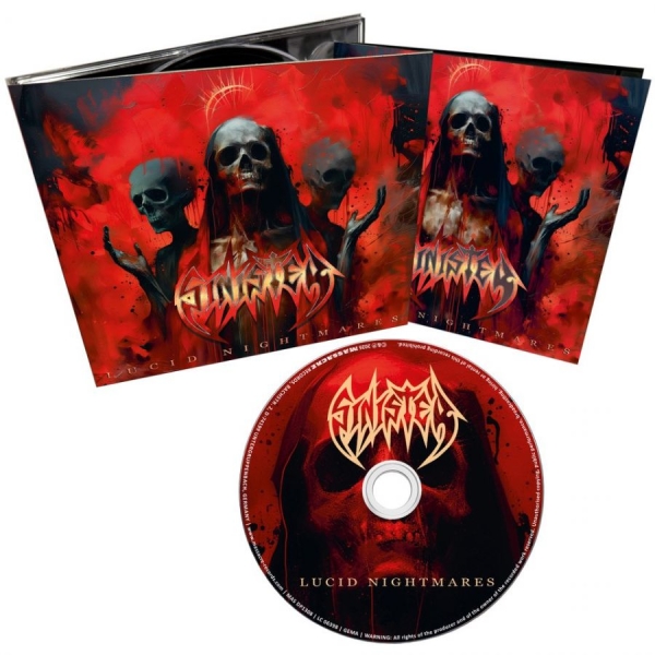 Sinister - Lucid Nightmares (Digipack) i gruppen CD / Kommende / Metal hos Bengans Skivbutik AB (5691355)