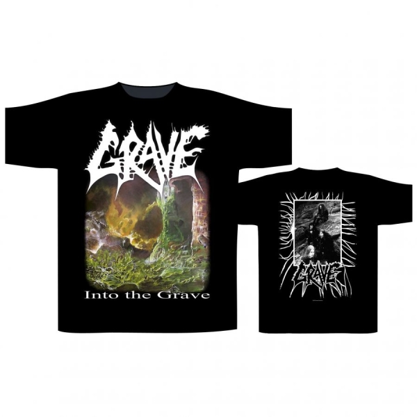Grave - T/S Into The Grave (Xxl) i gruppen MERCHANDISE / T-shirt / Kommende / Metal hos Bengans Skivbutik AB (5691379)