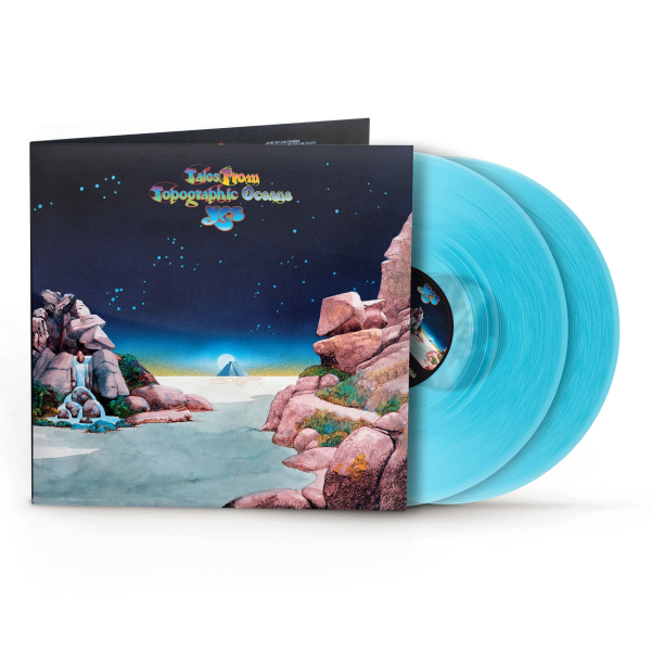 Yes - Tales From Topographic Oceans (Ltd Transparent Curacao Blue NAD 2LP) i gruppen VINYL / Kommende / Pop-Rock hos Bengans Skivbutik AB (5691420)