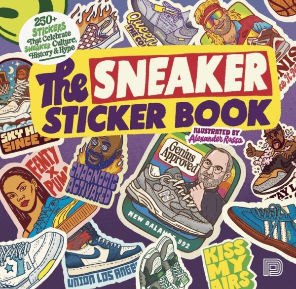 Alexander Rosso - The Sneaker Sticker Book i gruppen Øvrige Bøker hos Bengans Skivbutik AB (5691457)
