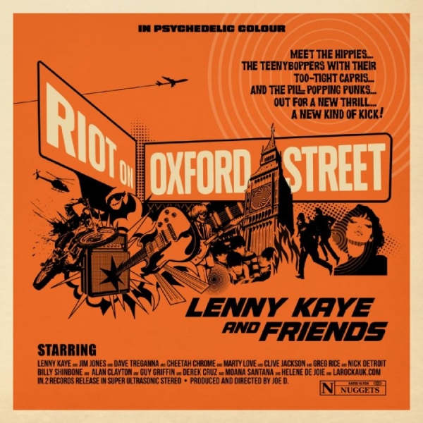 Lenny Kaye & Friends - Riot On Oxford Street i gruppen CD / Kommende / Pop-Rock hos Bengans Skivbutik AB (5691581)