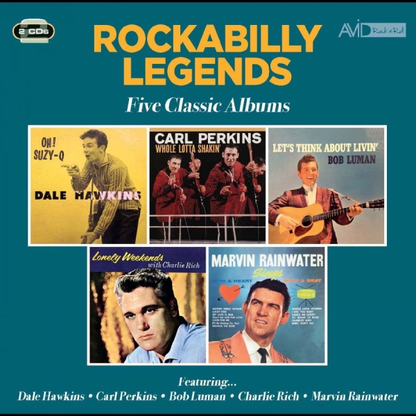 Hawkins / Perkins / Luman / Rich / - Rockabilly Legends - Five Classic A i gruppen CD / Kommende / Pop-Rock hos Bengans Skivbutik AB (5691589)