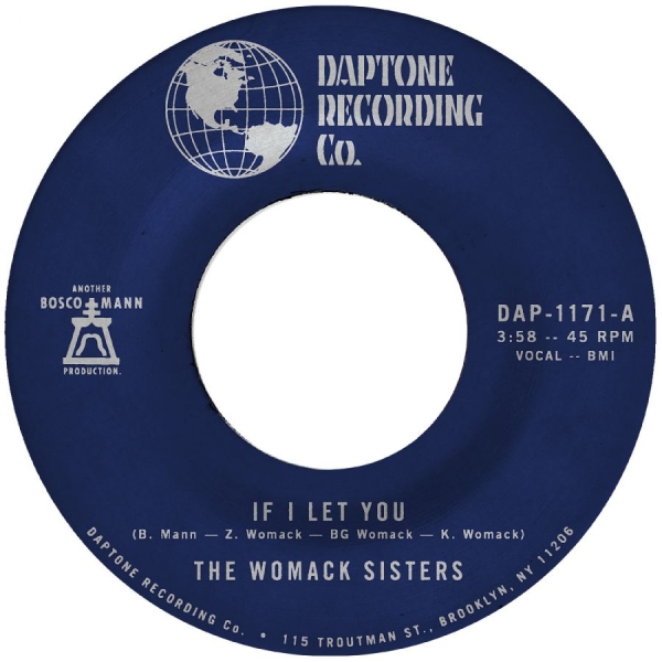Womack Sisters The - If I Let You B/W If I Let You (Inst i gruppen VINYL / Kommende / Pop-Rock hos Bengans Skivbutik AB (5691684)
