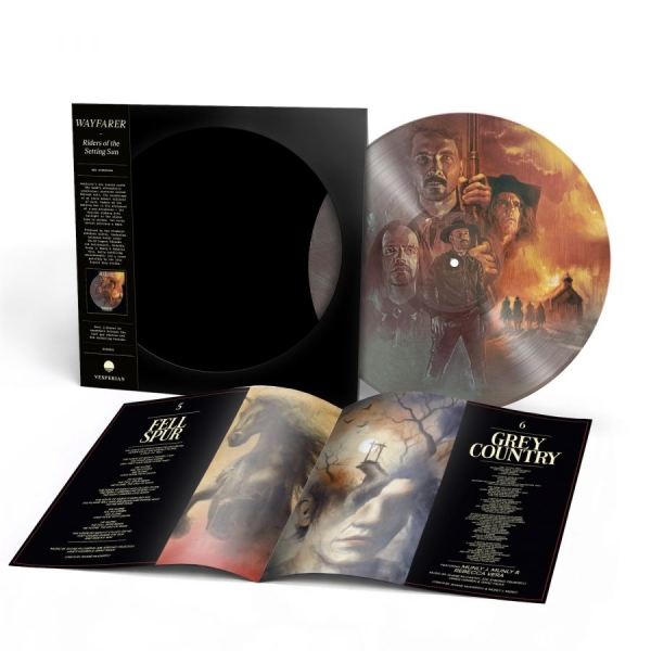 Wayfarer - Riders Of The Setting Sun (Picture i gruppen VINYL / Metal hos Bengans Skivbutik AB (5691724)