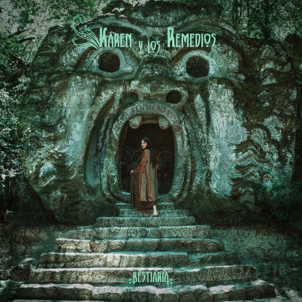Karen Y Los Remedios - Bestiaria (Iridescent Green Vinyl) i gruppen VINYL / Kommende / World Music hos Bengans Skivbutik AB (5691904)