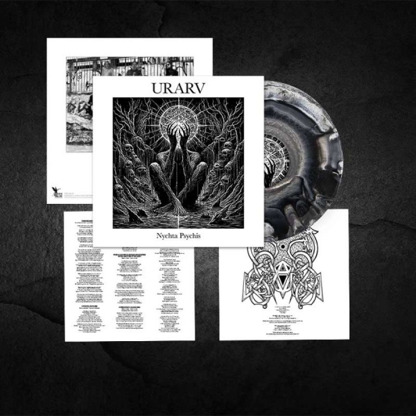 Urarv - Nychta Psychis (Black/White Swirl V i gruppen VINYL / Kommende / Metal hos Bengans Skivbutik AB (5691939)