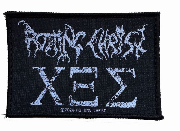 Rotting Christ - Patch 666 (7 Cm X 10,2 Cm) i gruppen MERCHANDISE / Accessoarer / Kommende / Metal hos Bengans Skivbutik AB (5691960)