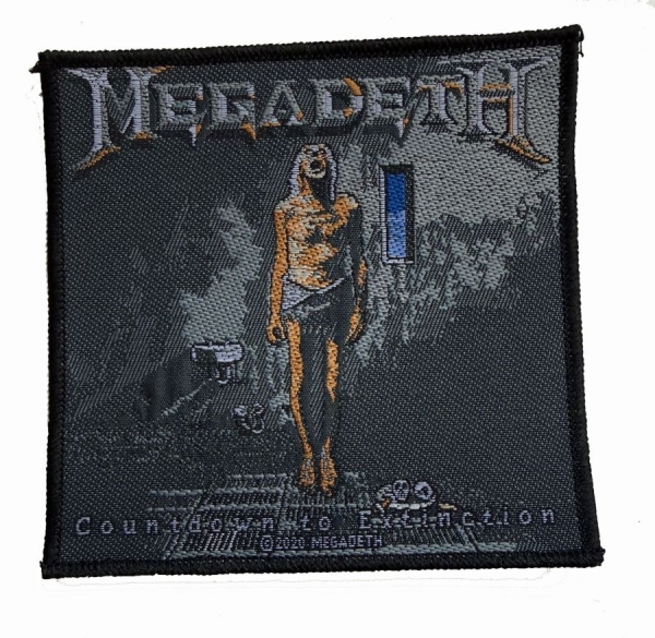 Megadeth - Patch Countdown To Extinction (10,1 i gruppen MERCHANDISE / Accessoarer / Kommende / Metal hos Bengans Skivbutik AB (5691971)