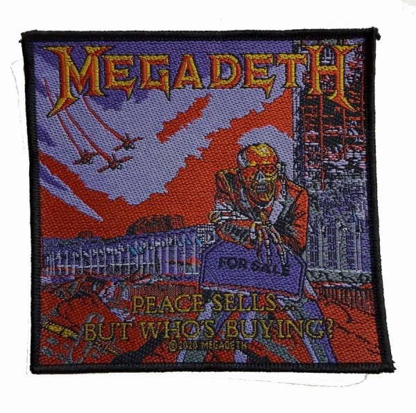 Megadeth - Patch Peace  Sells...But Who's (9,8 i gruppen MERCHANDISE / Accessoarer / Kommende / Metal hos Bengans Skivbutik AB (5691974)