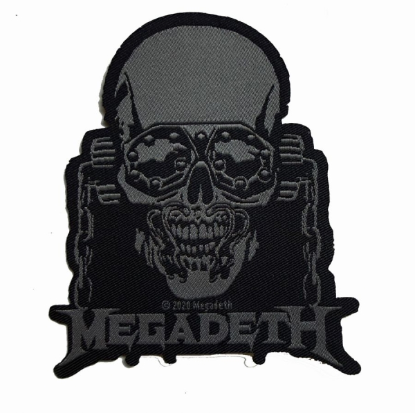 Megadeth - Patch Vic Rattlehead Cut Out (9,4 C i gruppen MERCHANDISE / Accessoarer / Kommende / Metal hos Bengans Skivbutik AB (5691977)