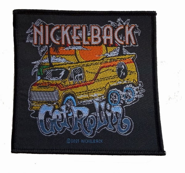 Nickelback - Patch Get Rollin' (9,6 Cm X 9,9) i gruppen MERCHANDISE / Accessoarer / Kommende / Metal hos Bengans Skivbutik AB (5691979)