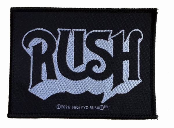Rush - Patch Logo (7,6 Cm X 10,1 Cm) i gruppen MERCHANDISE / Accessoarer / Kommende / Metal hos Bengans Skivbutik AB (5691982)