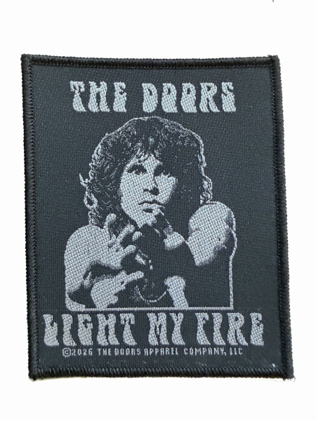 Doors The - Patch Light My Fire (10 Cm X 8,2 Cm i gruppen MERCHANDISE / Accessoarer / Kommende / Pop-Rock hos Bengans Skivbutik AB (5691984)